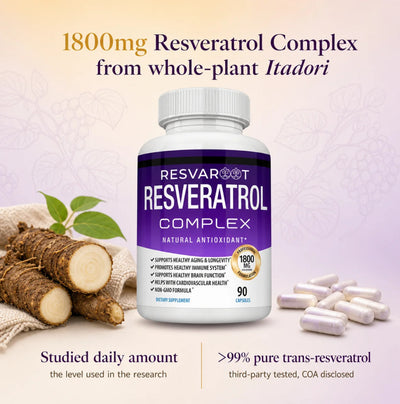 Resvaroot - Resvatrol 1800mg